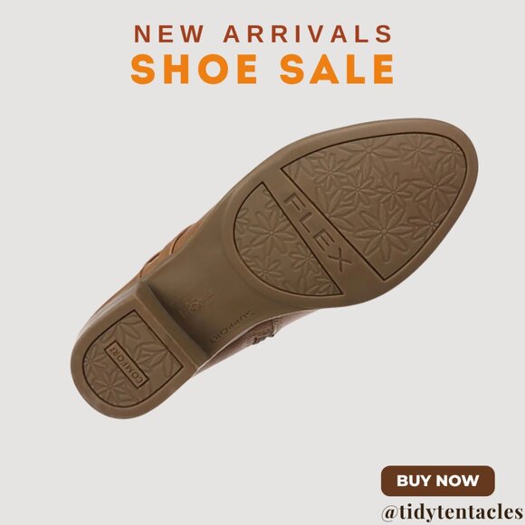 NEW LIFESTRIDE Women's Amara Strappy Ankle Boot Size 8.5 Tan Smooth - Picture 5 of 7